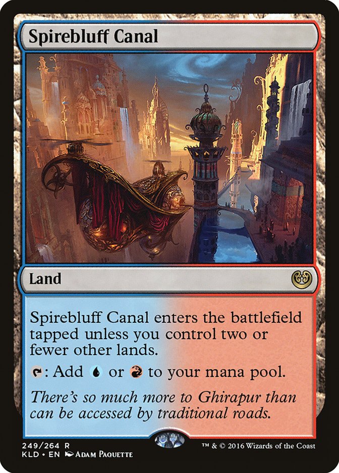 Spirebluff Canal [Kaladesh] | Spectrum Games