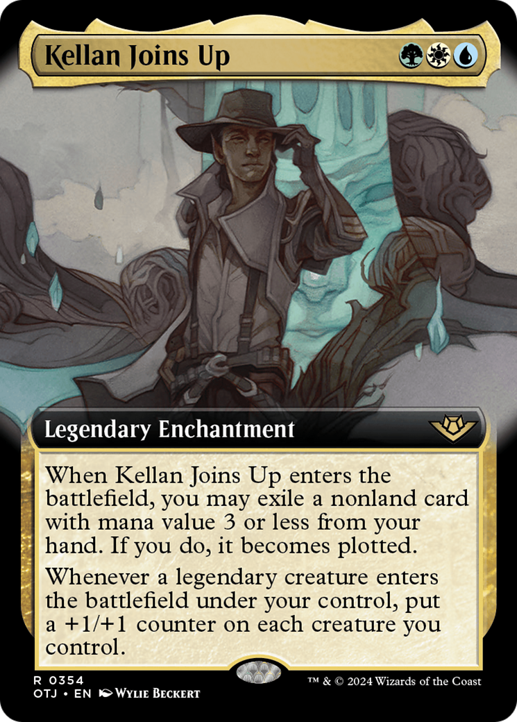 Kellan Joins Up (Extended Art) [Outlaws of Thunder Junction] | Spectrum Games