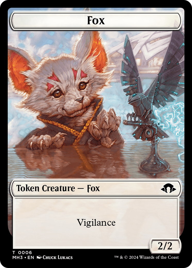 Servo // Fox Double-Sided Token [Modern Horizons 3 Tokens] | Spectrum Games