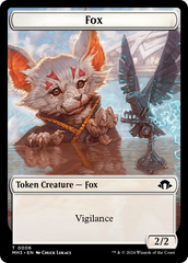 Servo // Fox Double-Sided Token [Modern Horizons 3 Tokens] | Spectrum Games