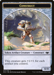 Soldier (004) // Construct (017) Double-Sided Token [Modern Horizons Tokens] | Spectrum Games