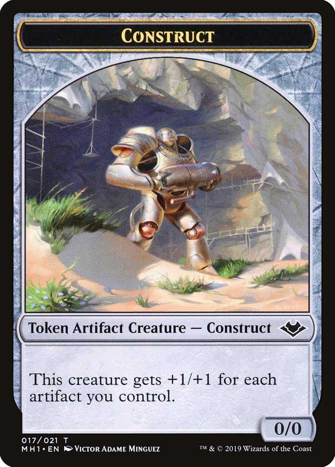 Elemental (008) // Construct (017) Double-Sided Token [Modern Horizons Tokens] | Spectrum Games