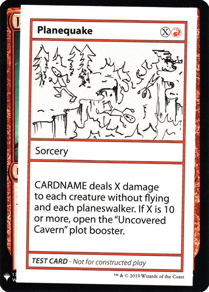Planequake [Mystery Booster Playtest Cards] | Spectrum Games