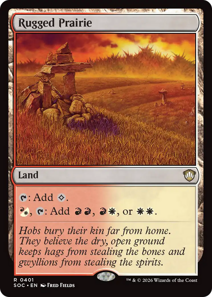 Rugged Prairie [Secrets of Strixhaven Commander] | Spectrum Games