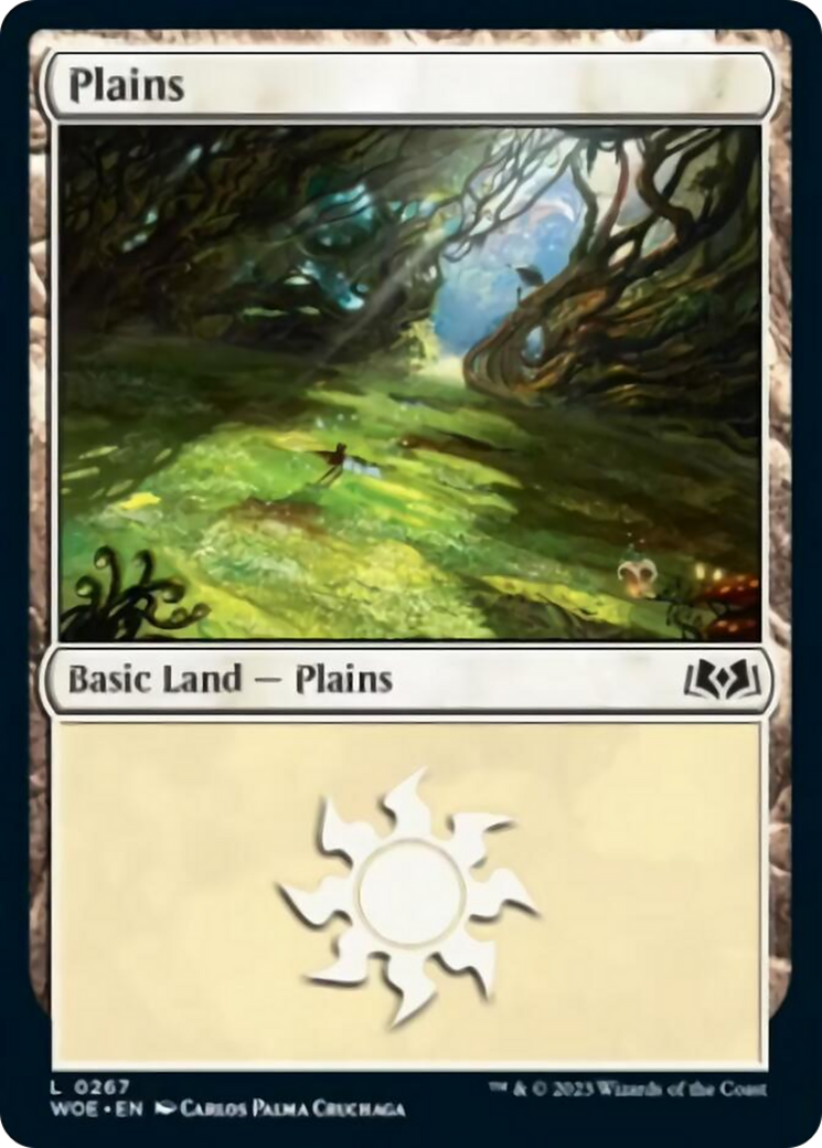 Plains (0267) [Wilds of Eldraine] | Spectrum Games