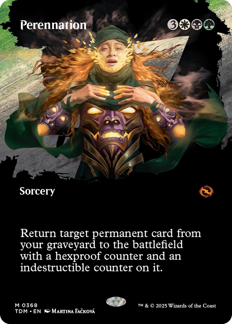 Perennation (Borderless) [Tarkir: Dragonstorm] | Spectrum Games