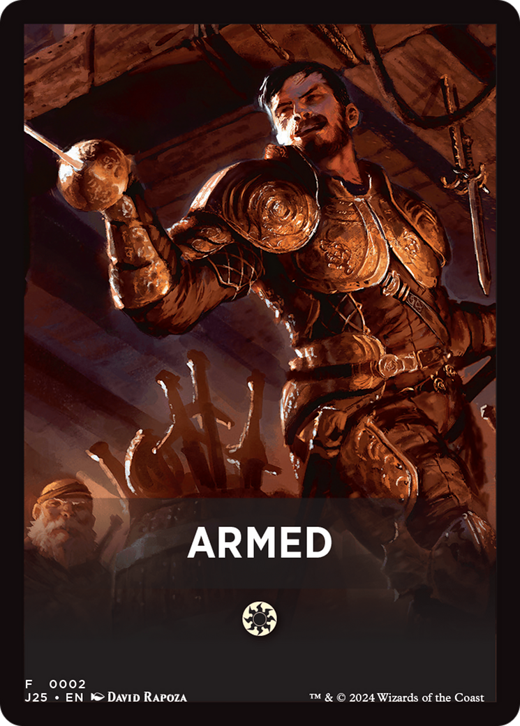 Armed Theme Card [Foundations Jumpstart Front Cards] | Spectrum Games