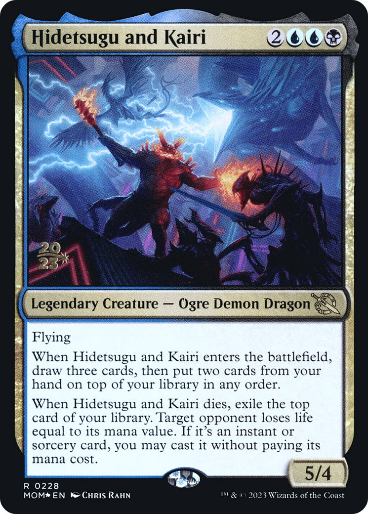 Hidetsugu and Kairi [March of the Machine Prerelease Promos] | Spectrum Games