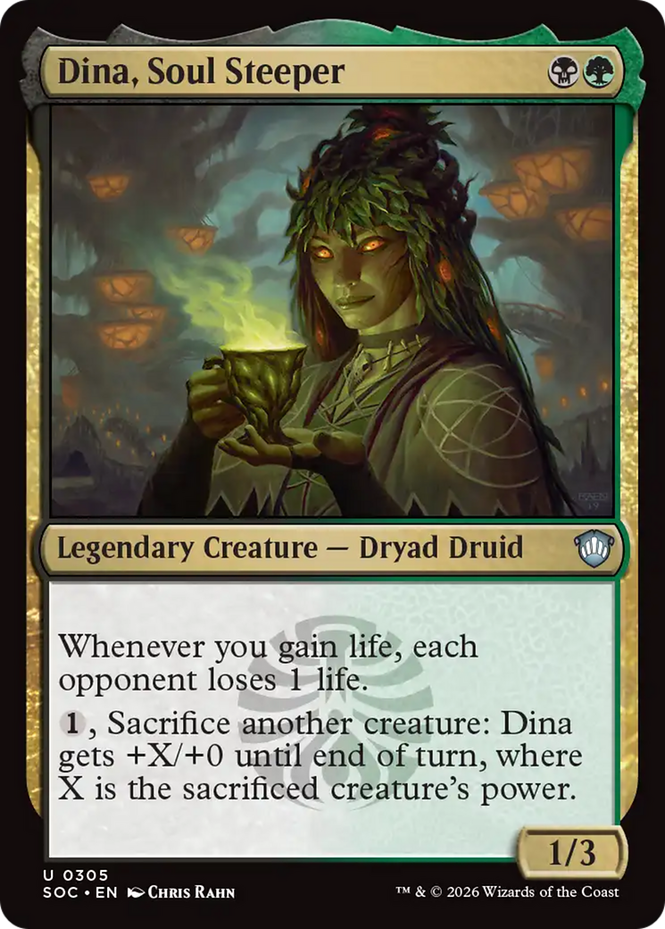 Dina, Soul Steeper [Secrets of Strixhaven Commander] | Spectrum Games