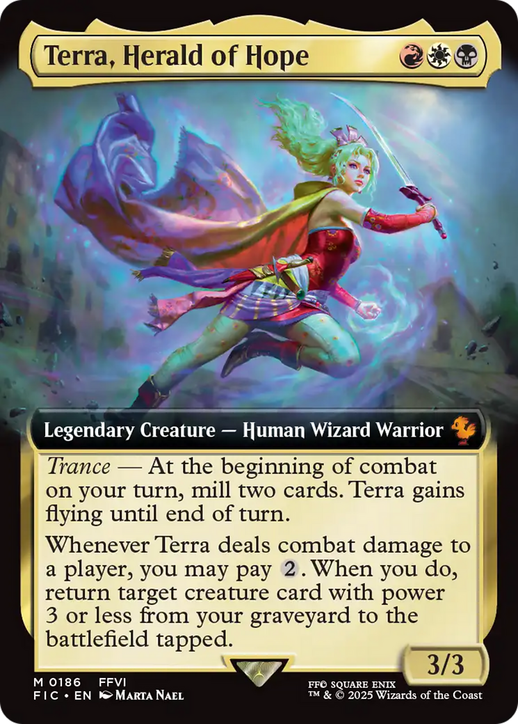 Terra, Herald of Hope (Extended Art) [FINAL FANTASY Commander] | Spectrum Games