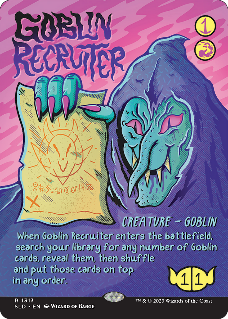 Goblin Recruiter (Rainbow Foil) [Secret Lair Drop Series] | Spectrum Games