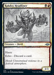 Rakdos Headliner (Sketch) [Modern Horizons 2] | Spectrum Games