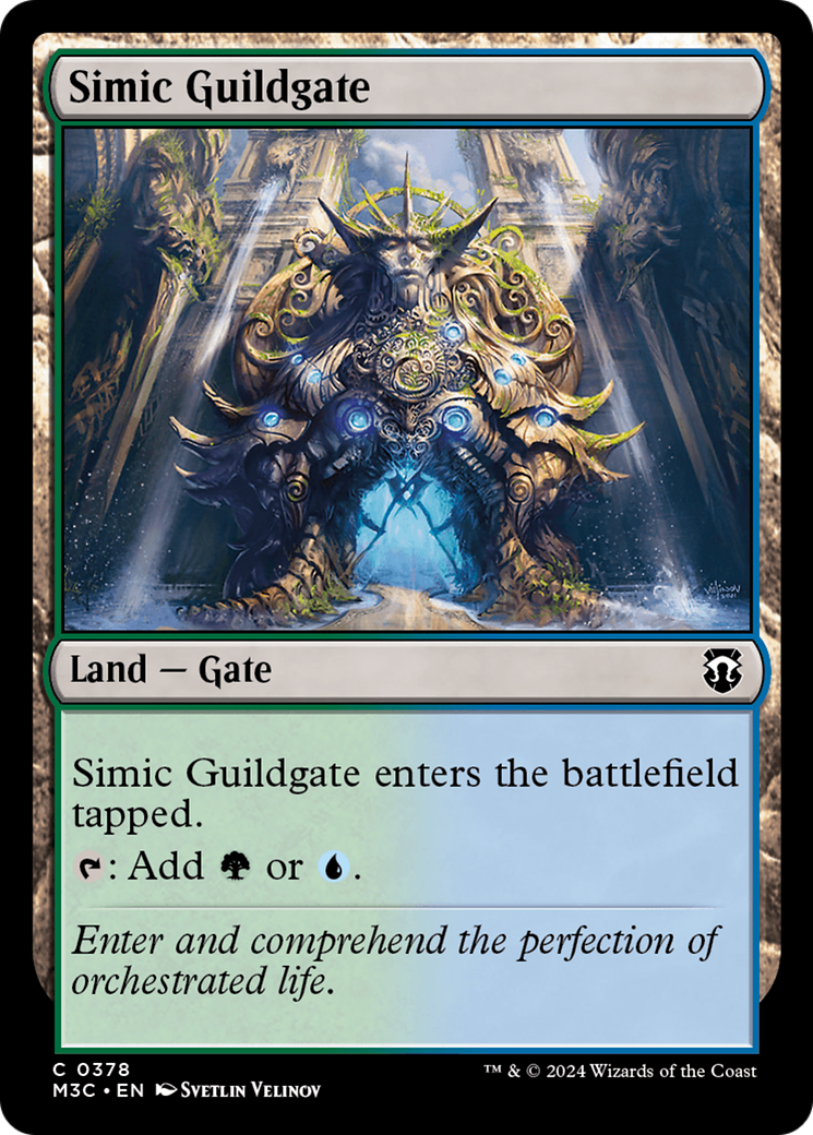 Simic Guildgate (Ripple Foil) [Modern Horizons 3 Commander] | Spectrum Games