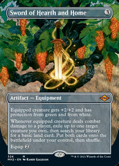 Sword of Hearth and Home (Borderless Alternate Art) [Modern Horizons 2] | Spectrum Games