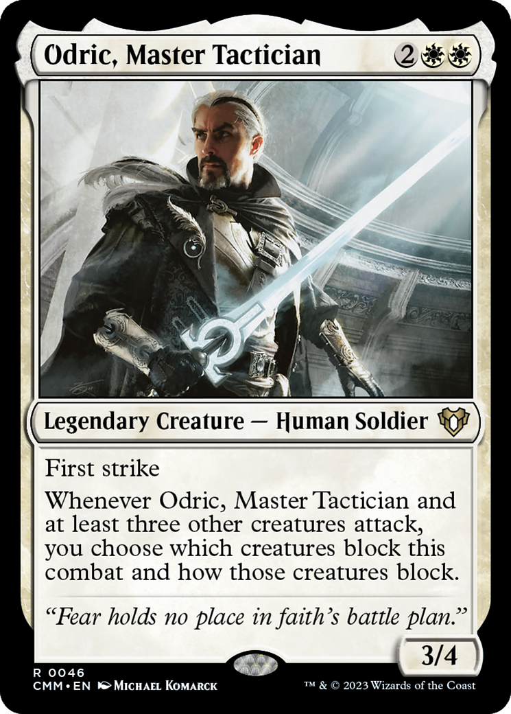 Odric, Master Tactician [Commander Masters] | Spectrum Games