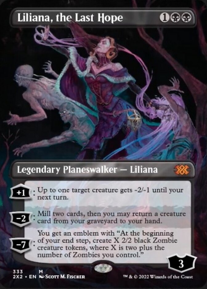 Liliana, the Last Hope (Borderless) [Double Masters 2022] | Spectrum Games