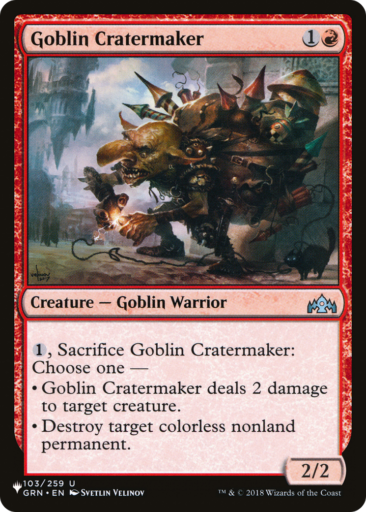 Goblin Cratermaker [The List] | Spectrum Games