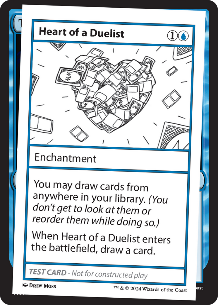 Heart of a Duelist [Mystery Booster 2 Playtest Cards] | Spectrum Games