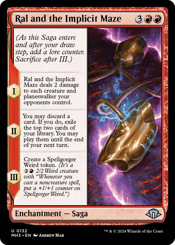 Ral and the Implicit Maze [Modern Horizons 3] | Spectrum Games
