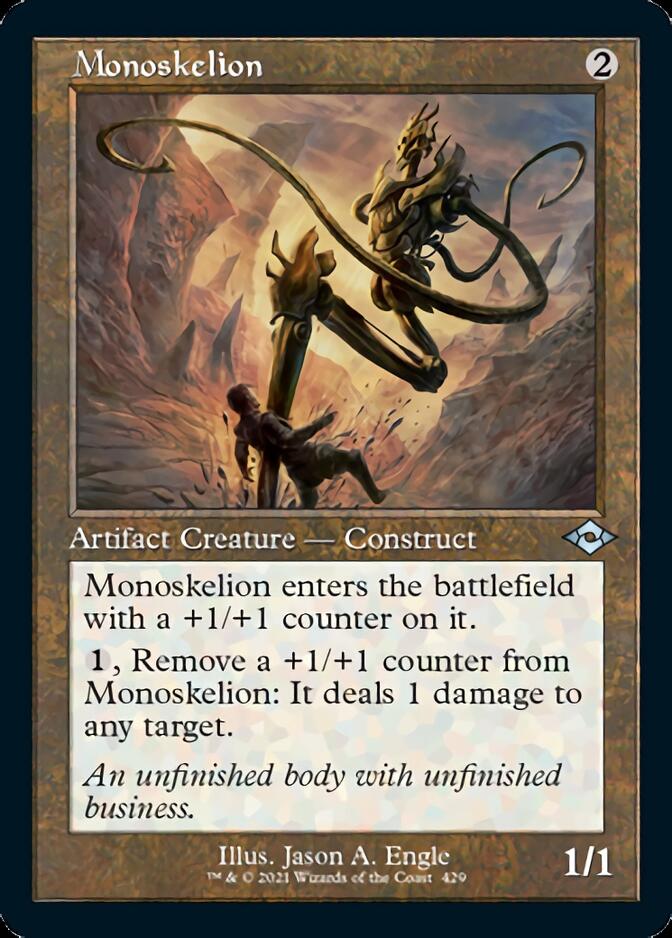 Monoskelion (Retro Foil Etched) [Modern Horizons 2] | Spectrum Games