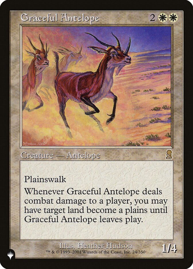 Graceful Antelope [The List] | Spectrum Games