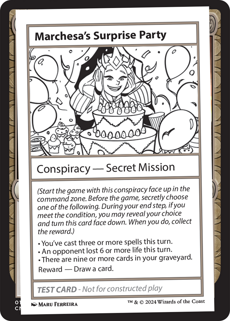 Marchesa's Surprise Party [Mystery Booster 2 Playtest Cards] | Spectrum Games