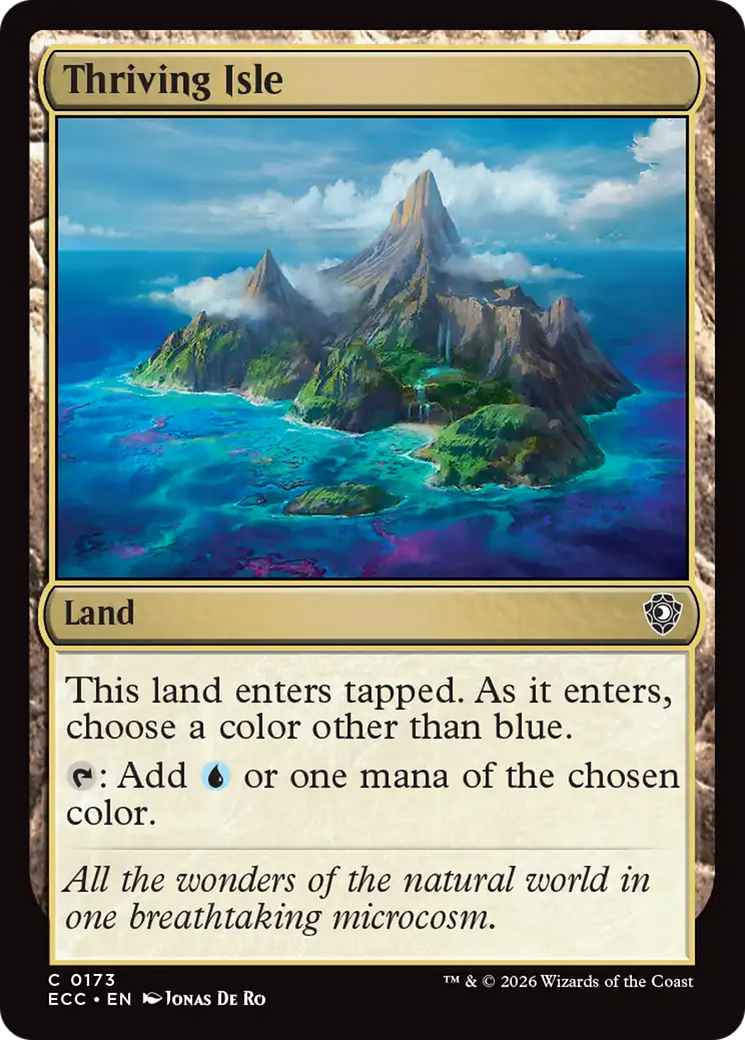 Thriving Isle [Lorwyn Eclipsed Commander] | Spectrum Games