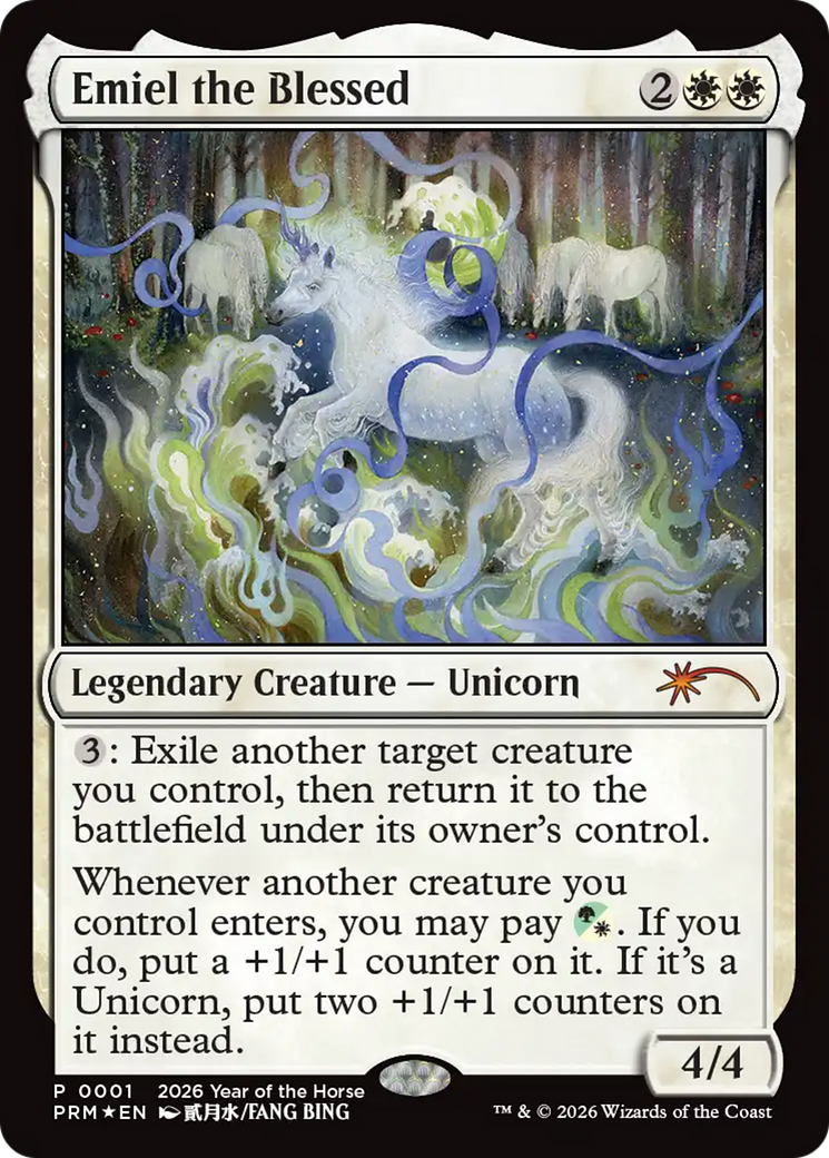 Emiel the Blessed (Year of the Horse 2026) [Standard Showdown Promos] | Spectrum Games