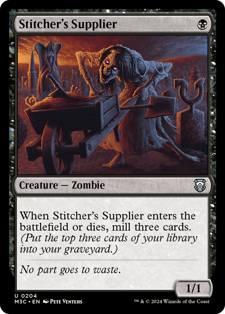 Stitcher's Supplier (Ripple Foil) [Modern Horizons 3 Commander] | Spectrum Games