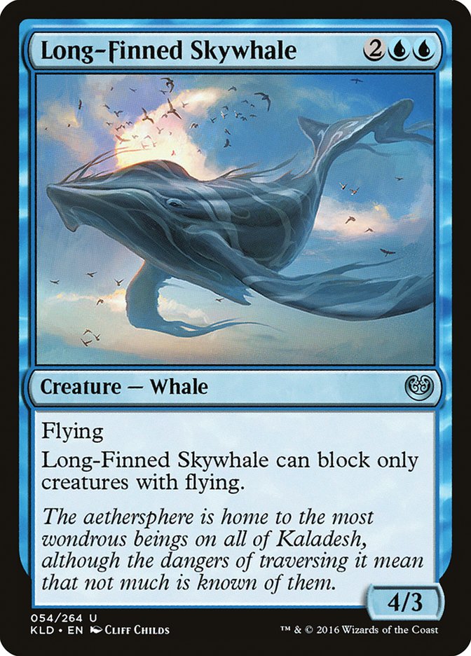 Long-Finned Skywhale [Kaladesh] | Spectrum Games