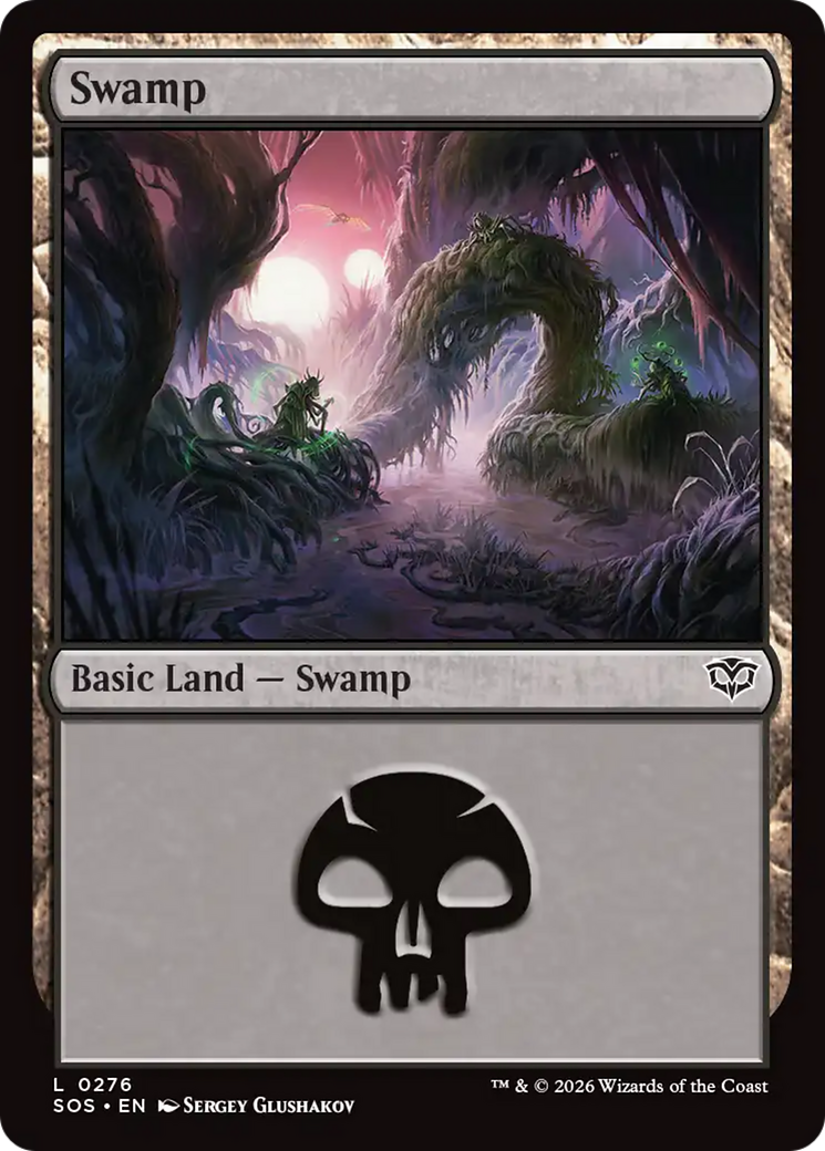 Swamp (0276) [Secrets of Strixhaven] | Spectrum Games