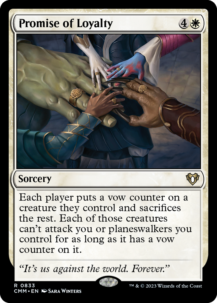 Promise of Loyalty [Commander Masters] | Spectrum Games