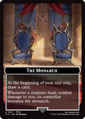The Blackjack // The Monarch Double-Sided Token [FINAL FANTASY Commander Tokens] | Spectrum Games