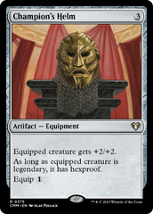 Champion's Helm [Commander Masters] | Spectrum Games