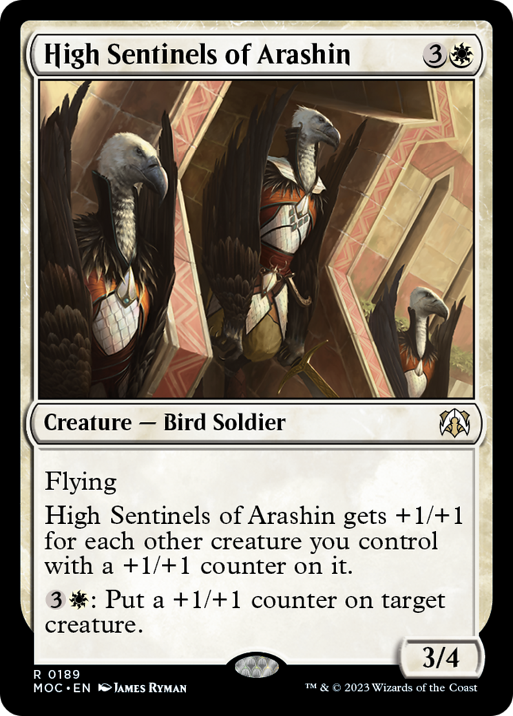 High Sentinels of Arashin [March of the Machine Commander] | Spectrum Games