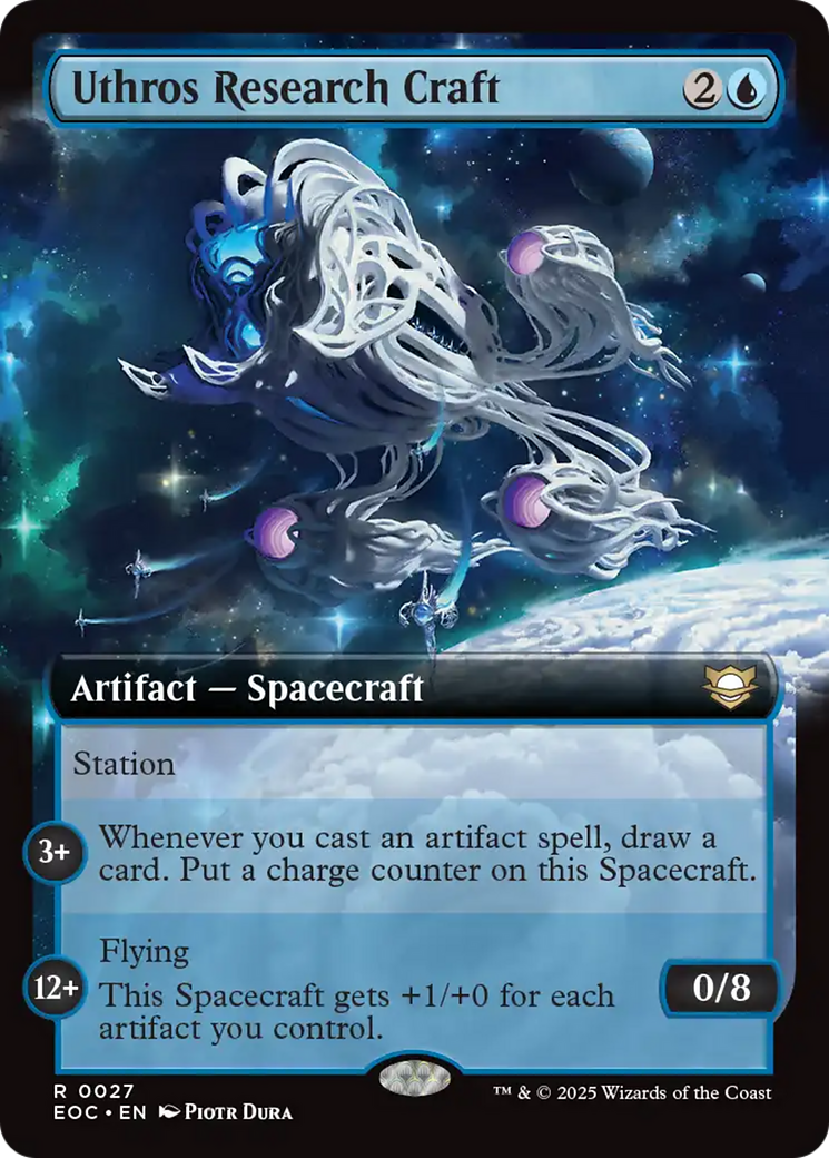 Uthros Research Craft (Extended Art) [Edge of Eternities Commander] | Spectrum Games