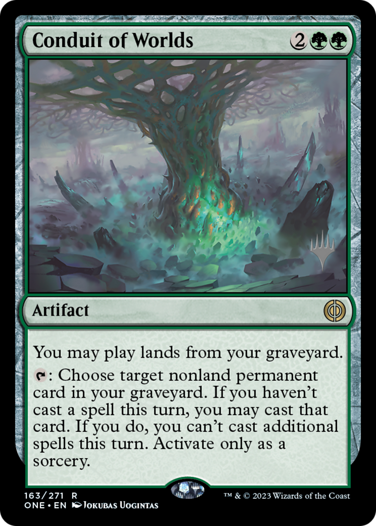 Conduit of Worlds (Promo Pack) [Phyrexia: All Will Be One Promos] | Spectrum Games