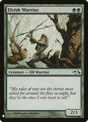 Elvish Warrior [Mystery Booster] | Spectrum Games