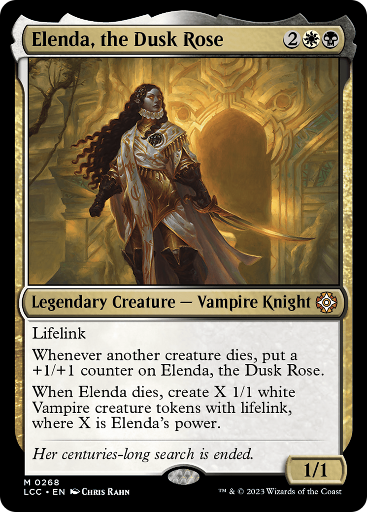 Elenda, the Dusk Rose [The Lost Caverns of Ixalan Commander] | Spectrum Games
