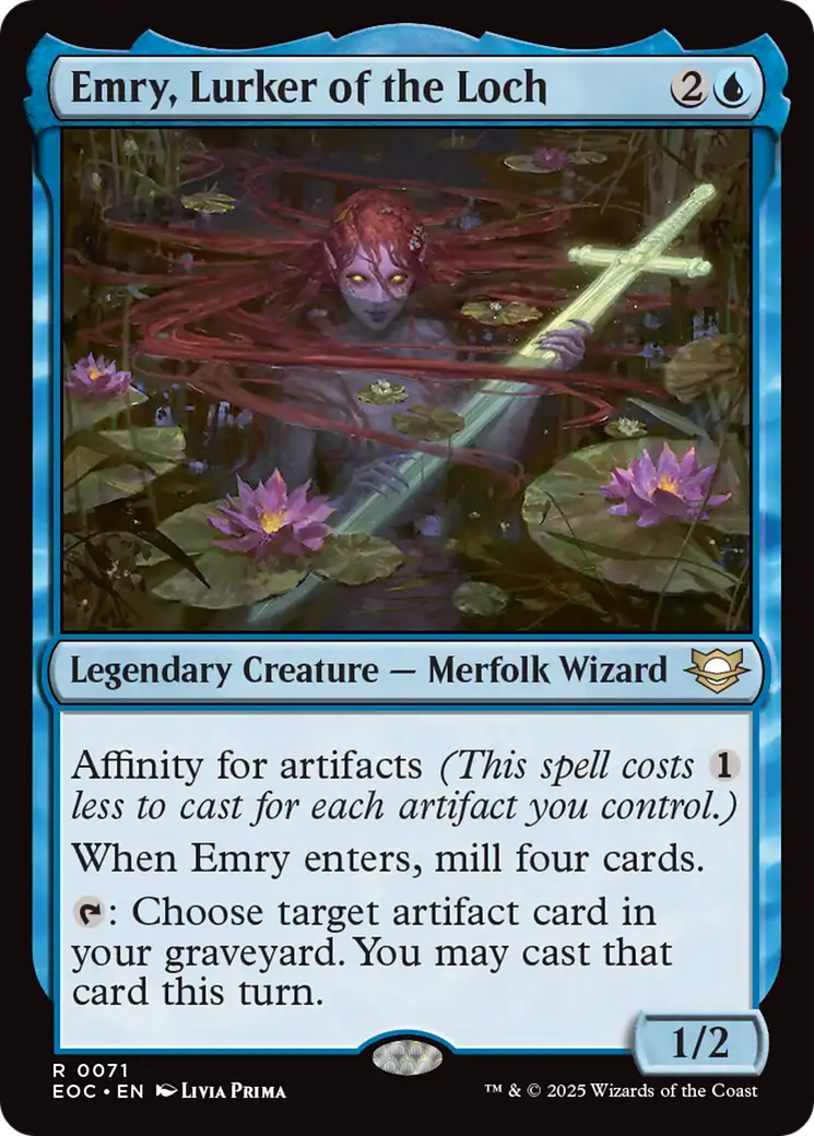 Emry, Lurker of the Loch [Edge of Eternities Commander] | Spectrum Games