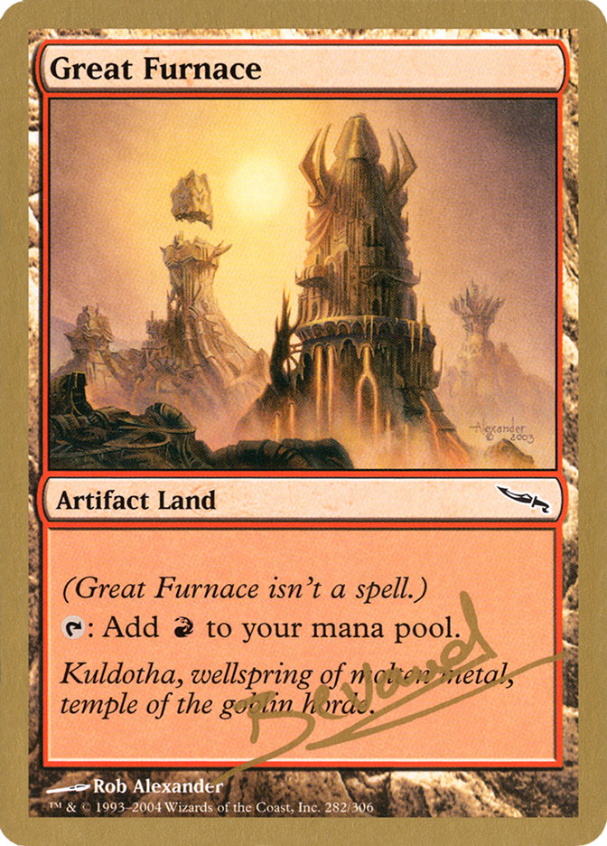 Great Furnace (Manuel Bevand) [World Championship Decks 2004] | Spectrum Games