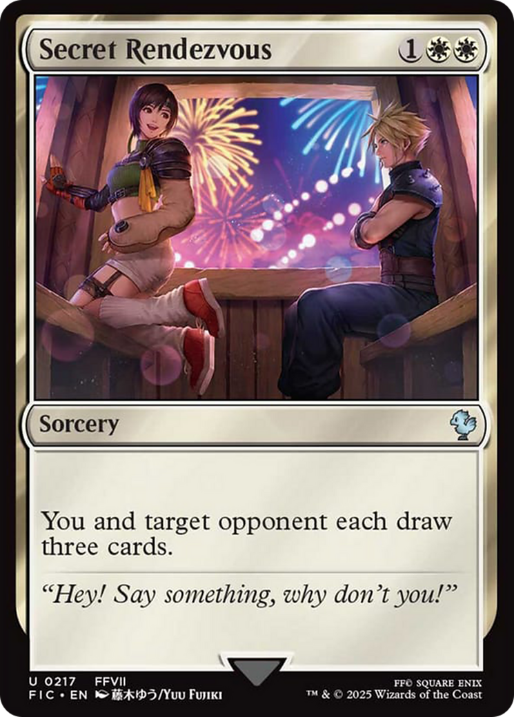 Secret Rendezvous (0217) [FINAL FANTASY Commander] | Spectrum Games