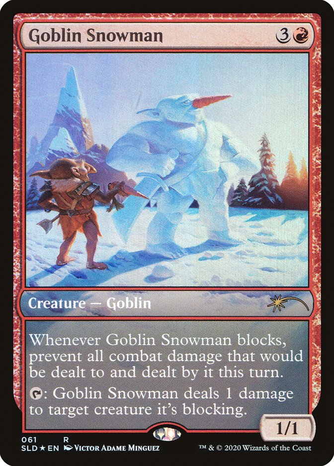 Goblin Snowman [Secret Lair Drop Series] | Spectrum Games