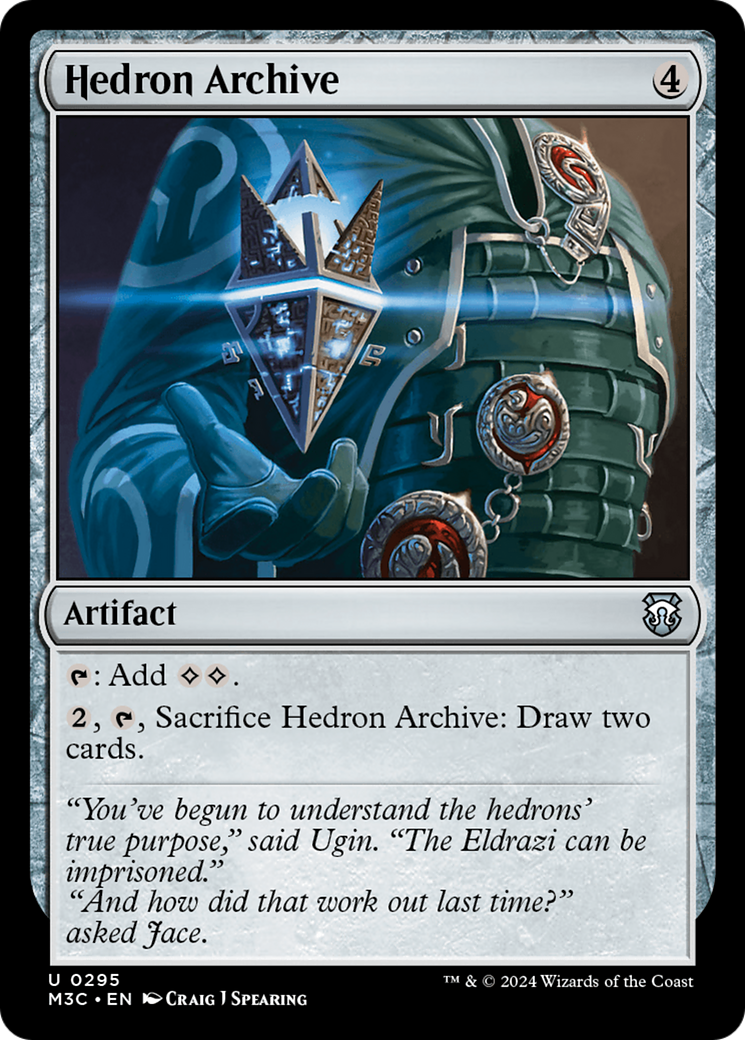 Hedron Archive (Ripple Foil) [Modern Horizons 3 Commander] | Spectrum Games