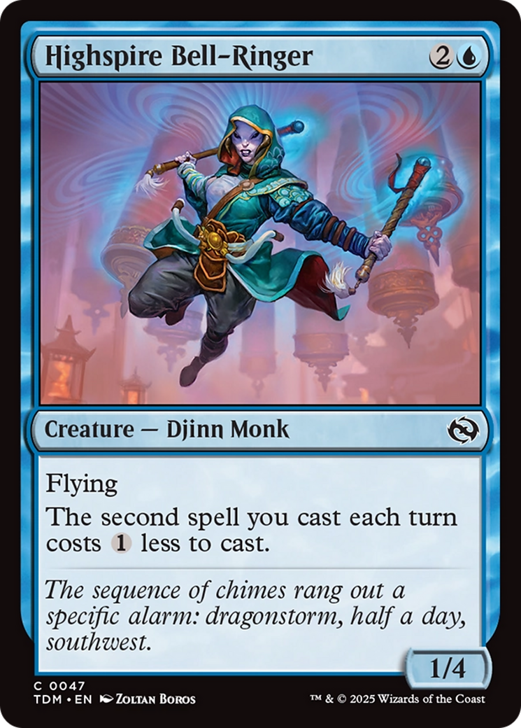 Highspire Bell-Ringer [Tarkir: Dragonstorm] | Spectrum Games