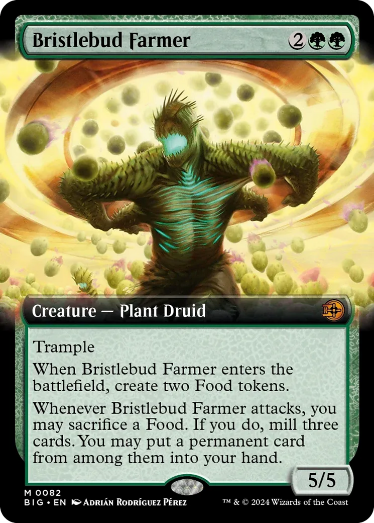 Bristlebud Farmer (Extended Art) [Outlaws of Thunder Junction: The Big Score] | Spectrum Games