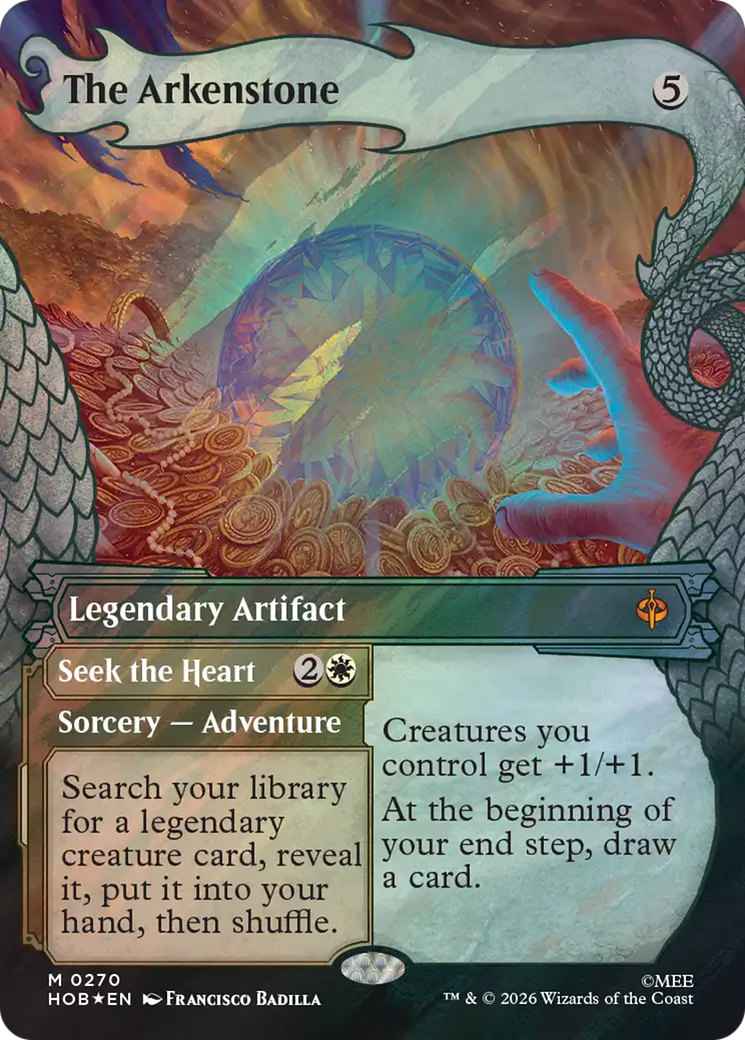 The Arkenstone (Showcase) (Surge Foil) [The Hobbit] | Spectrum Games