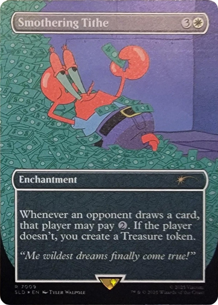 Smothering Tithe (7009) (Rainbow Foil) [Secret Lair Drop Series] | Spectrum Games