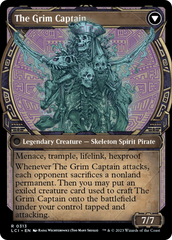 Throne of the Grim Captain // The Grim Captain (Showcase) [The Lost Caverns of Ixalan] | Spectrum Games