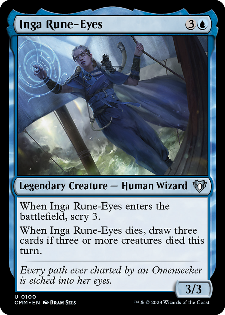 Inga Rune-Eyes [Commander Masters] | Spectrum Games